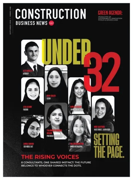 Cover of Construction Business News, September 2026