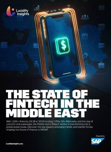 The State of Fintech in the Middle East report cover